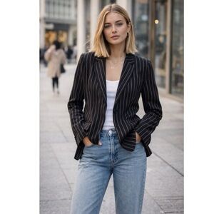 Emanuel Ungaro Pinstripe Blazer